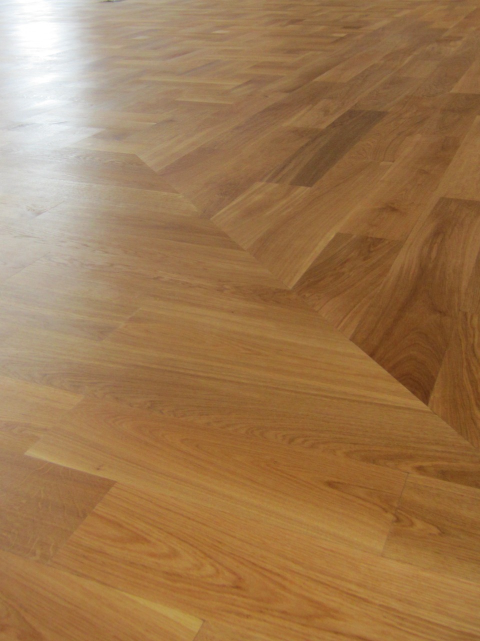 Ein Parkettboden