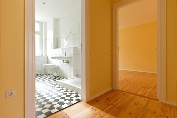 Fertige Sanierung einer Altbauwohnung