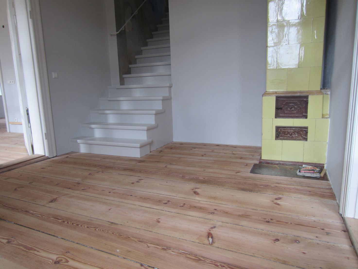 Historisches Postgebäude mit sanierten Boden